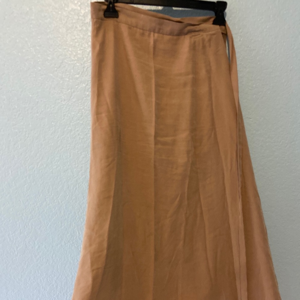 Khaki Wrap Around Skirt